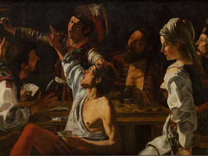 Theodoor Rombouts, La Rixe, 1620-1630, 150 x 241 cm © Statens Museum for Kunst, Copenhagen