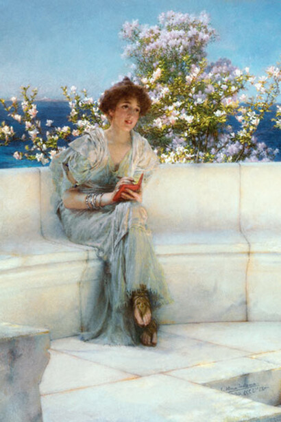 Lawrence Alma-Tadema,The Year's at the Spring, All's Right with the World