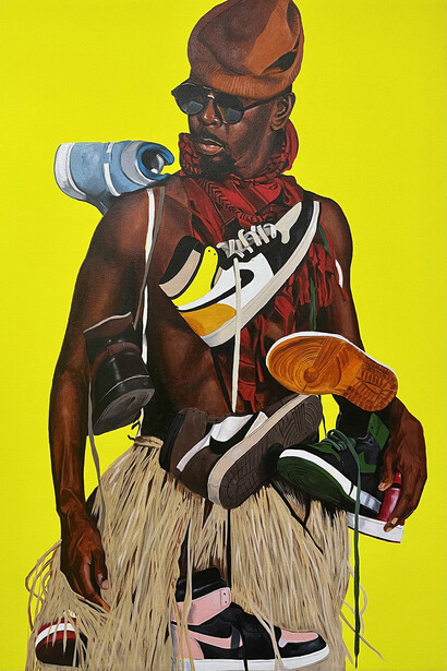 Fahamu Pecou, Elevation fetish, 2014. Courtesy of the Frist Art Museum