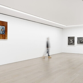 Elleza Kelley, Soft tremulous light, exhibition view. Courtesy of Perrotin Gallery