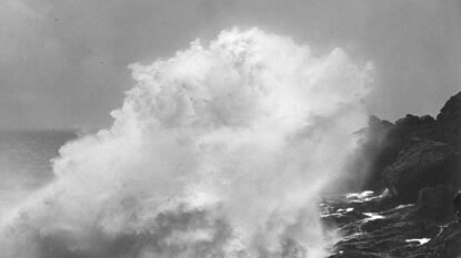 Stormy seas and mighty swells. Courtesy of German Museum of Technology