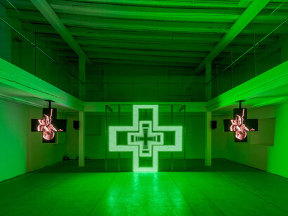 Jens Settergren, Milk plus, exhibition view. Courtesy of Wilson Saplana