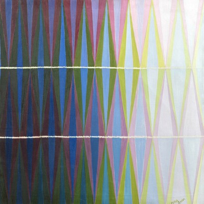Giacomo Balla Compenetrazione iridescente n. 7, 1912 olio su tela / oil on canvas76.7 x 77 cm GAM – Galleria Civica d’Arte Moderna e Contemporanea, Torino