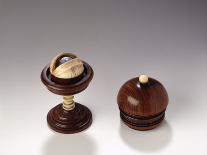 Nuremberg, Modell eines menschlichen auges in einer tasse, ca. 1700. Mit freundlicher genehmigung des Deutschen Historischen Museums