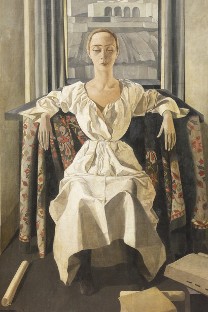 Felice Casorati, Silvana Cenni (detail), 1922. Courtesy of Mart