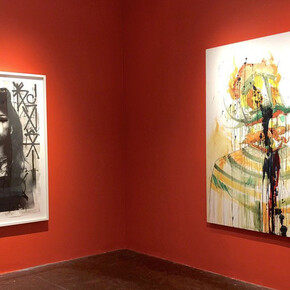 Retna : Mano A Mano, exhibiiton view. Courtesy of New Image Art