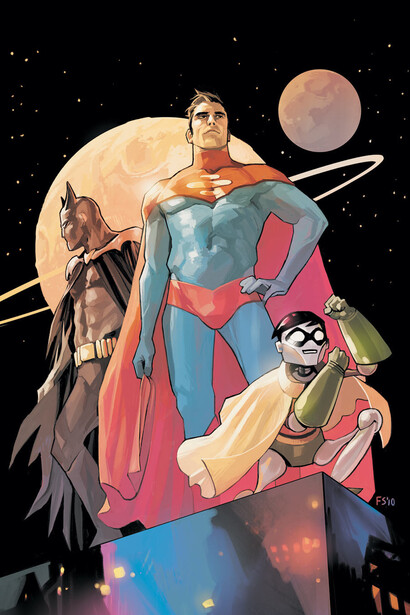 Fiona Staples. Superman y Batman