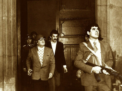 La última foto de Allende con vida