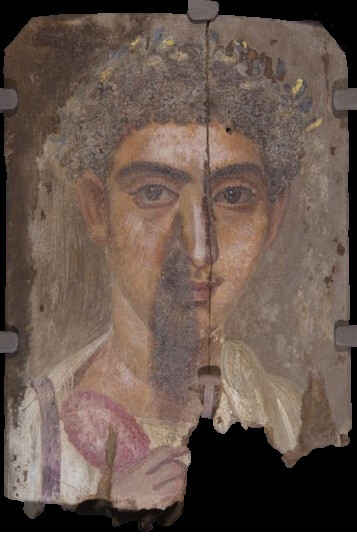 Paint the Eyes Softer. Courtesy of Northwestern Block Museum of Art