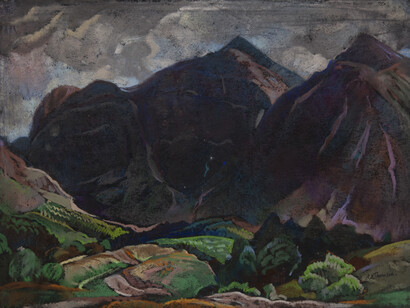Adam Bruce Thomson, Benderloch, pastel, 28 x 38 cm
