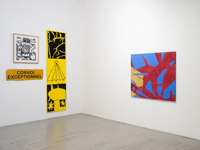 Dominykas Sidorovas, Convoi exceptionnel, exhibition view. Courtesy of Vartai Gallery