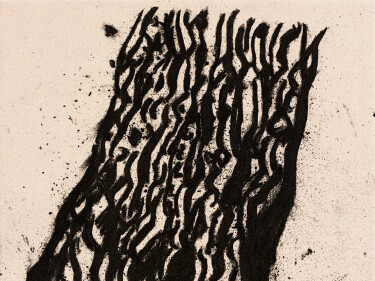 Tony Bevan, (b. 1951), Trunk (PC1514), 2015, Acrylic and charcoal on canvas, 52 x 41 cm; (20 1/2 x 16 1/8 in.). Courtesy of Ben Brown Fine Arts