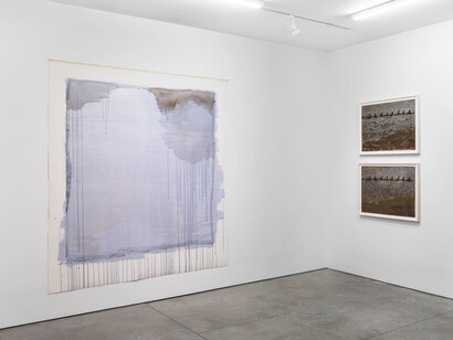 May Stevens, When the waters break, exhibition view. Courtesy of Ryan Lee Gallery