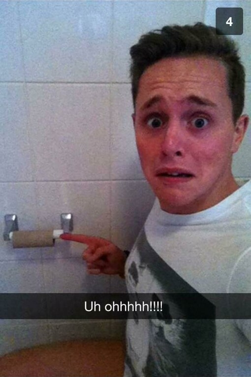 Funny pic on Snapchat