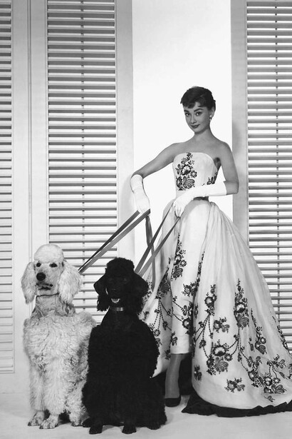 Audrey Hepburn’s elegant Givenchy gown in Sabrina (1954) helped define a new era of cinematic fashion