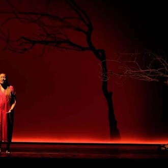 Amore, vista dell'opera. Per gentile concessione del Teatro Donizetti