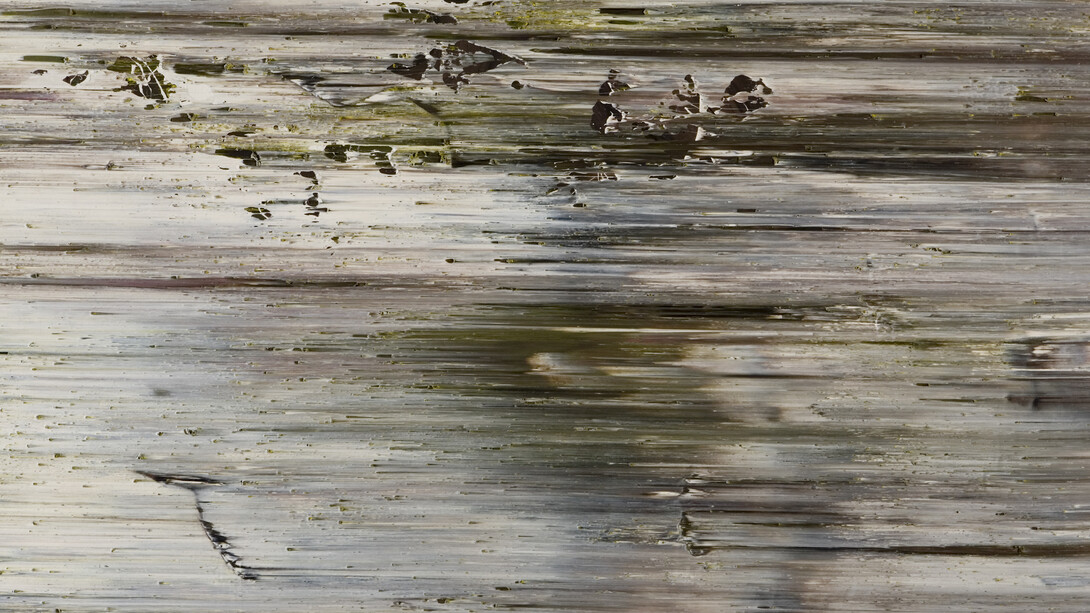 Jack Whitten, Prime Mover, 1974, acrylic on canvas, 54 1/4 x 75 1/4in. (137.8 x 191.1cm). Mott-Warsh Collection, Flint, Michigan © Jack Whitten