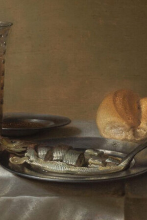 Pieter  Claesz, "Natura morta con aringa e pane", 1636, Museo Bijmans Van Beuningen, Rotterdam. Gli Egizi furono i primi a scoprire la lievitazione, rivoluzionando la panificazione e gettando le basi della panetteria moderna