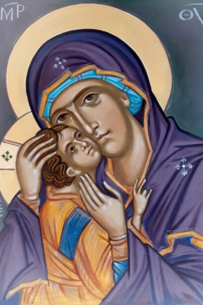 "Madonna con il Bambino", di Claudia Camponeschi, (2022)