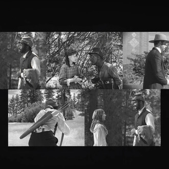 Stan Douglas, Birth of a nation and The enemy of all mankind, exhibition view. © Stan Douglas. Courtesy the artist, Victoria Miro, and David Zwirner