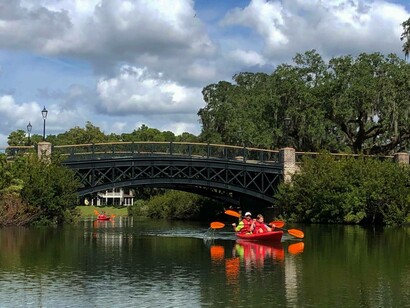 Palmetto Bluff's water activities for everyone to enjoy. Photo by Jamie Edwards