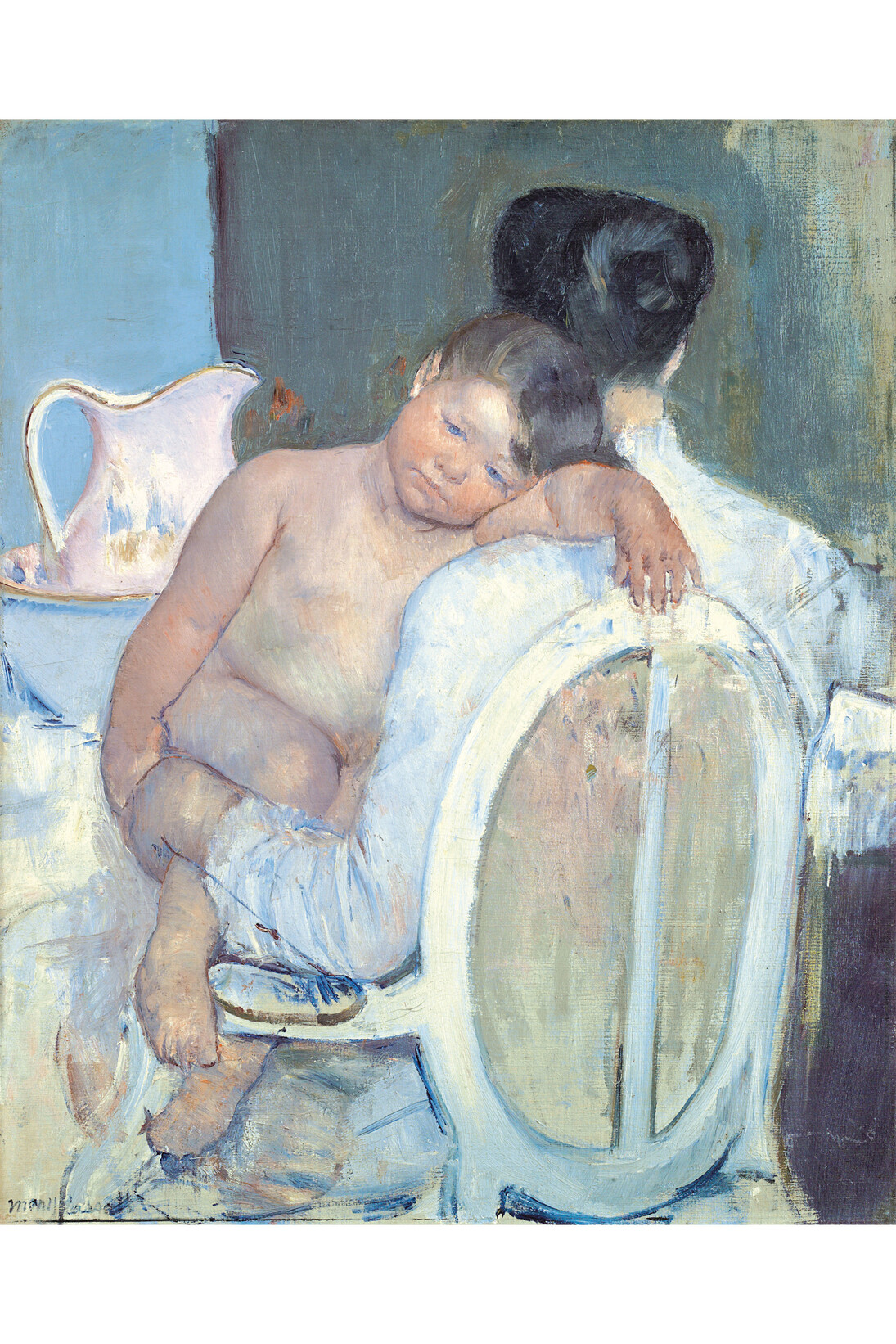 Mary Cassatt, Woman Sitting with a Child in Her Arms, c.1890, Oil on canvas, 81 x 65,5 cm, Museo de Bellas Artes de Bilbao, 82/25, © Museo de Bellas Artes de Bilbao
