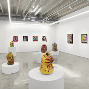 Various artists, Don’t forget to hydrate, exhibition view. Courtesy of Mindy Solomon Gallery 