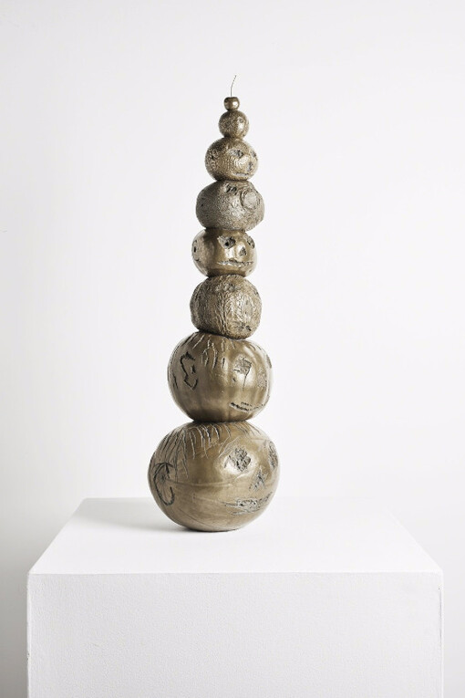 Keeper of Heads by Des Hughes. Courtesy of Martin Asbæk gallery