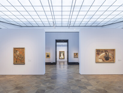 Cassirer und der durchbruch des impressionismus, ausstellungsansicht. Mit freundlicher genehmigung der Alte Nationalgalerie