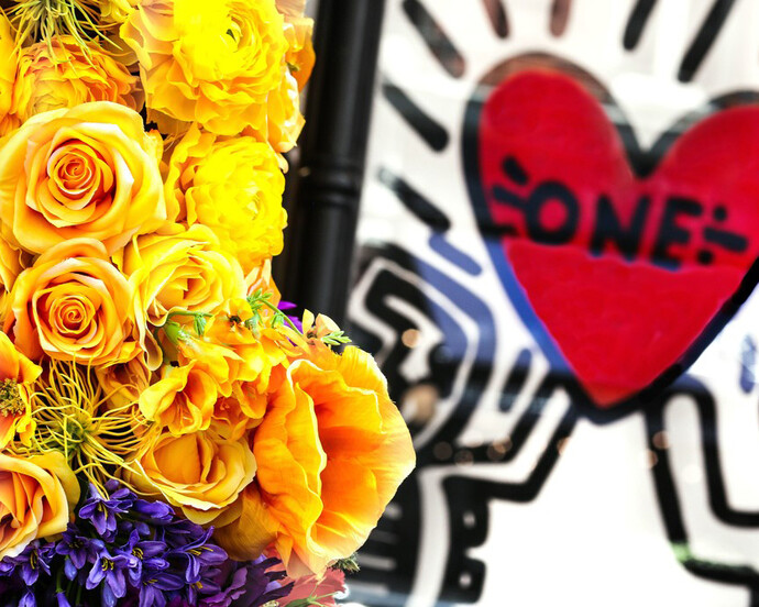 One Love, Exhibition view. Courtesy of Maddox Gallery