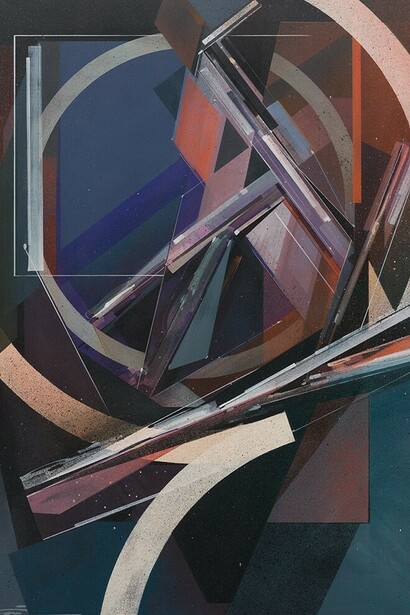 Augustine Kofie, Dodge & move, 2020. Courtesy of Hashimoto Contemporary