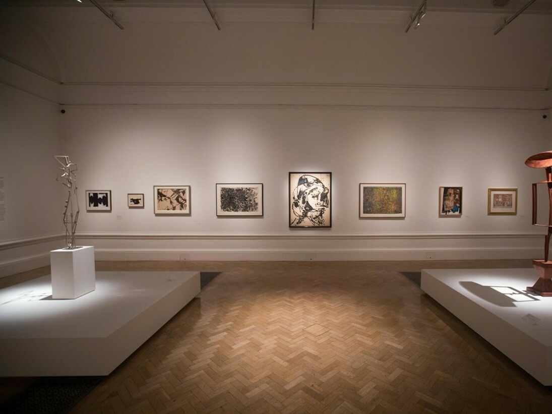 Abstract Expressionism, Exhibition view. Courtesy of Royal Academy of Arts