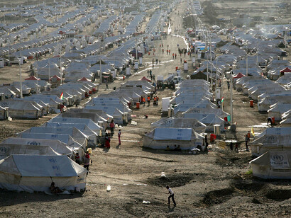 Syria refugee camp