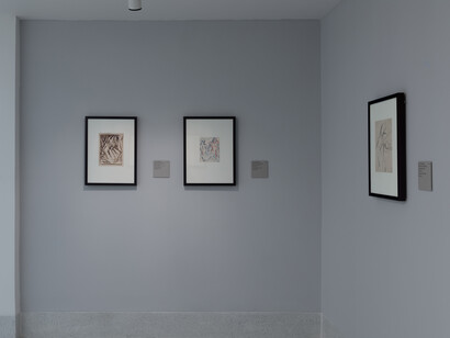 Cubist Drawings by Otto Gutfreund. Courtesy of National Gallery