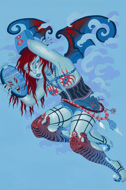 Lauren YS, Kuìtáo (flight). Courtesy of Corey Helford Gallery