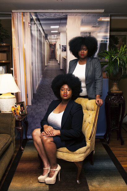 Endia Beal, Sabrina and Katrina, 2015. Courtesy of MoCP	
