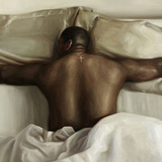 Yvonne Muinde, Blind faith, 2002. Courtesy of Pennsylvania Academy of the Fine Arts