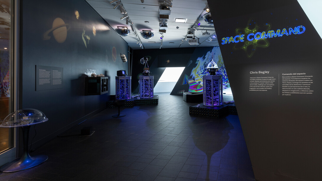 Chris Bagley, Space command, exhibition view. Courtesy of Denver Art Museum