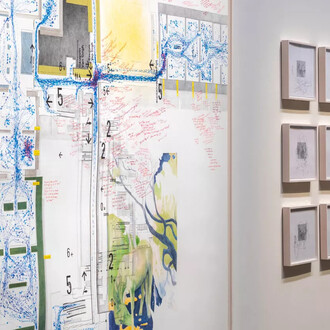 Larissa Fassler, État des lieux, vue d'exposition. Avec l'aimable autorisation du Musée d'Orsay