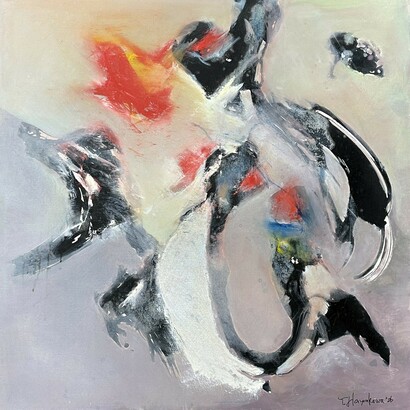 Tadashi Hayakawa, Will power I, 2026. Courtesy of Bitfactory Gallery
