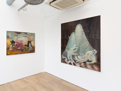 Rita Maikova and Tamsin Morse, A theatre for dreamers, exhibition view. Courtesy of Kristin Hjellegjerde Gallery