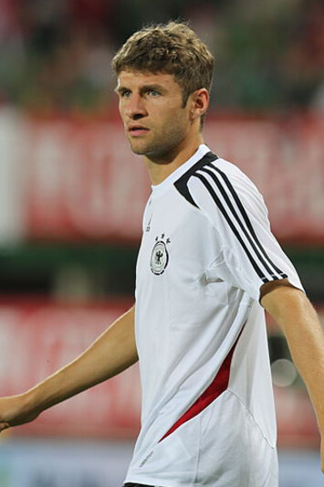 Thomas Müller is a German footballer known for his versatility, intelligence, and consistency, widely regarded as one of the best of his generation