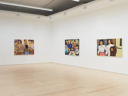 Loc Huynh, If memory serves, exhibition view. Courtesy of Inman Gallery