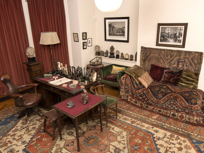 Consultorio de Sigmund Freud en su casa en Londres, Reino Unido