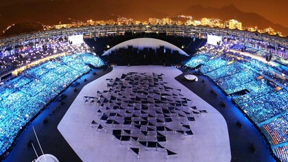 Cerimônia de abertura das Olimpíadas