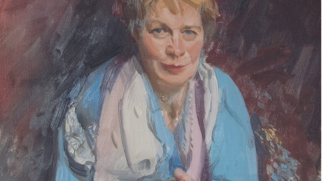 Andrew Festing, Celia Imrie (detail)