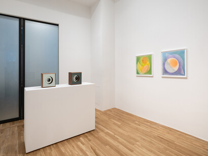 Alyson Shotz, Deep field, exhibition view. Courtesy of Derek Eller Gallery