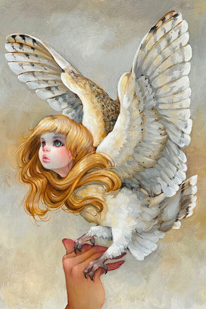 Camilla d’Errico, The tempest wing. Courtesy of Corey Helford Gallery