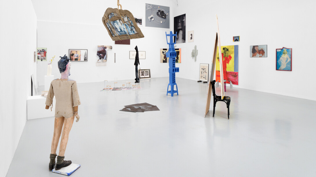 Artistes divers, An incomplete survey on portraiture, vol. 2, vue de l'exposition. Avec l'aimable autorisation de la Galerie Hussenot