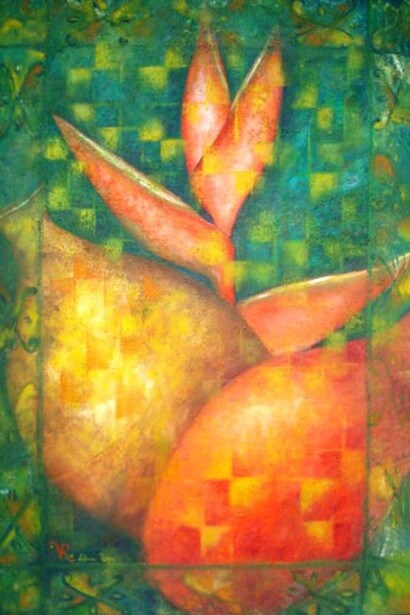 Vilma Rojas, Ella's, 2011. Óleo sobre lienzo, 86 × 127 cm. Colección Museo de Arte Contemporáneo Francisco Narváez
